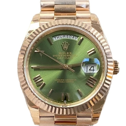 Rolex Day-Date Series Green Dial