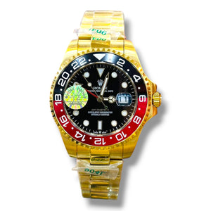 Rolex GMT "Yellow Gold" Oyster Chain