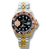 Rolex GMT "Two Tone" Rose Gold Jubli chain