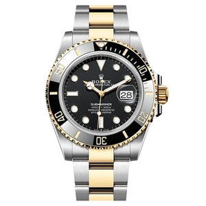 Rolex Submariner Date Yellow Gold Silver