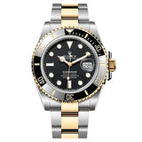 Rolex Submariner Date Yellow Gold Silver